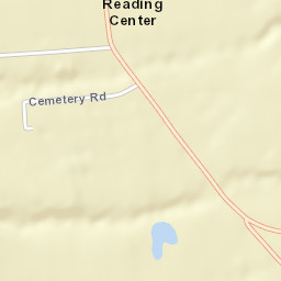 Reading Center New York Street Map