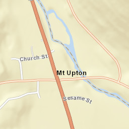 Mount Upton New York Street Map