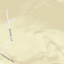 Potter Hollow New York Street Map