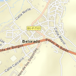 Belorado Street Map