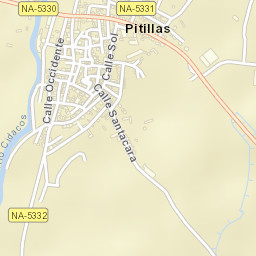 Pitillas Street Map