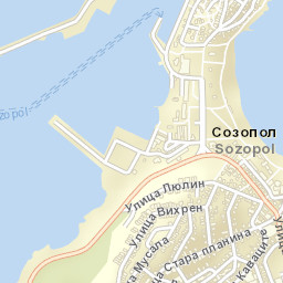 Sozopol Street Map