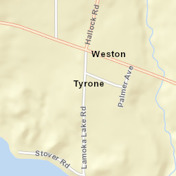 Weston New York Street Map