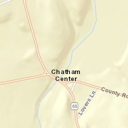 Chatham Center New York Street Map