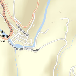 Puente de Domingo Flórez Street Map