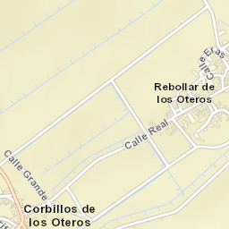 Corbillos de los Oteros Street Map