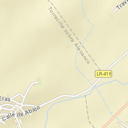 Torrecilla sobre Alesanco Street Map