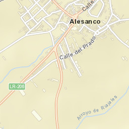 Alesanco Street Map
