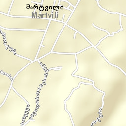 Mart’vili Street Map