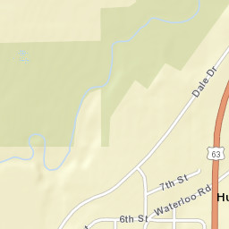 301 6th Street, Hudson, IA 50643, USA Street Map