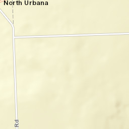 North Urbana New York Street Map