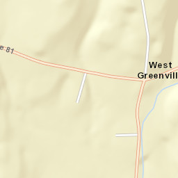 West Greenville New York Street Map
