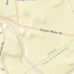 Valatie New York Street Map