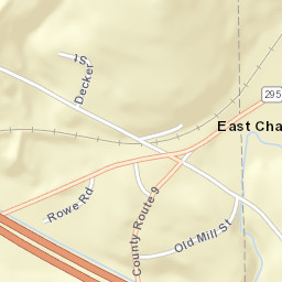 East Chatham New York Street Map