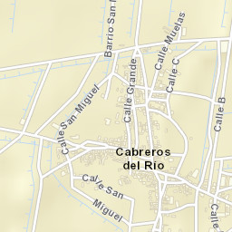 Cabreros del Río Street Map