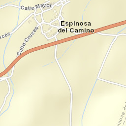 Espinosa del Camino Street Map