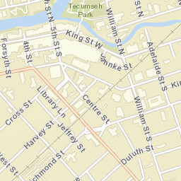 Chatham-Kent Street Map