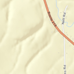 Ashford Hollow New York Street Map