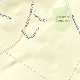 Stamford New York Street Map