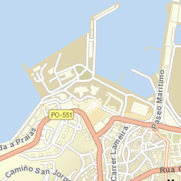 Marín Street Map