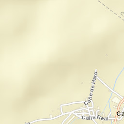Cañas Street Map