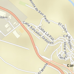 Cárcar Street Map