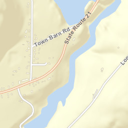 Fremont New York Street Map