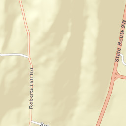 Roberts Hill New York Street Map