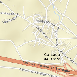 Calzada del Coto Street Map