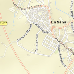 Entrena Street Map