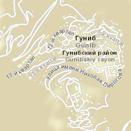 Gunib Street Map