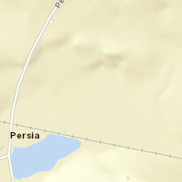 Persia New York Street Map