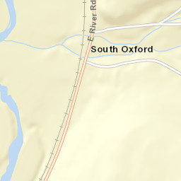South Oxford New York Street Map