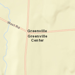 Greenville Center New York Street Map