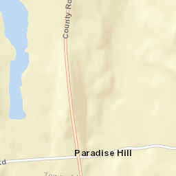 Paradise Hill New York Street Map