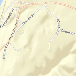 Stuyvesant New York Street Map