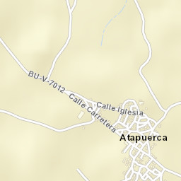 Atapuerca Street Map