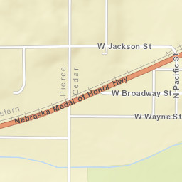 598 West Broadway Street, Randolph, NE Street Map