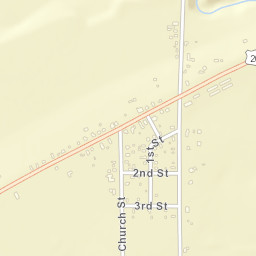 Portland New York Street Map