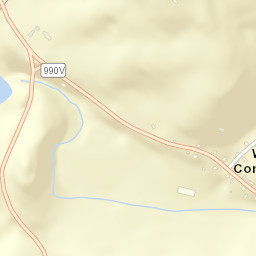 West Conesville New York Street Map