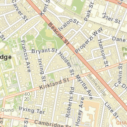 Cambridge Street Map