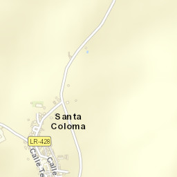 Santa Coloma Street Map