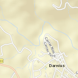Darnius Street Map