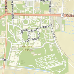 Amherst Street Map