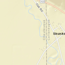 Skunks Corner New York Street Map