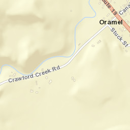 Oramel New York Street Map