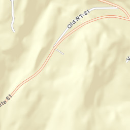 Climax New York Street Map