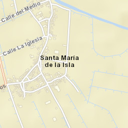 Santa María de la Isla Street Map
