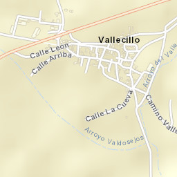 Vallecillo Street Map
