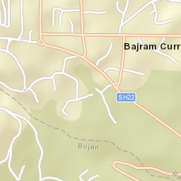 Bajram Curri Street Map